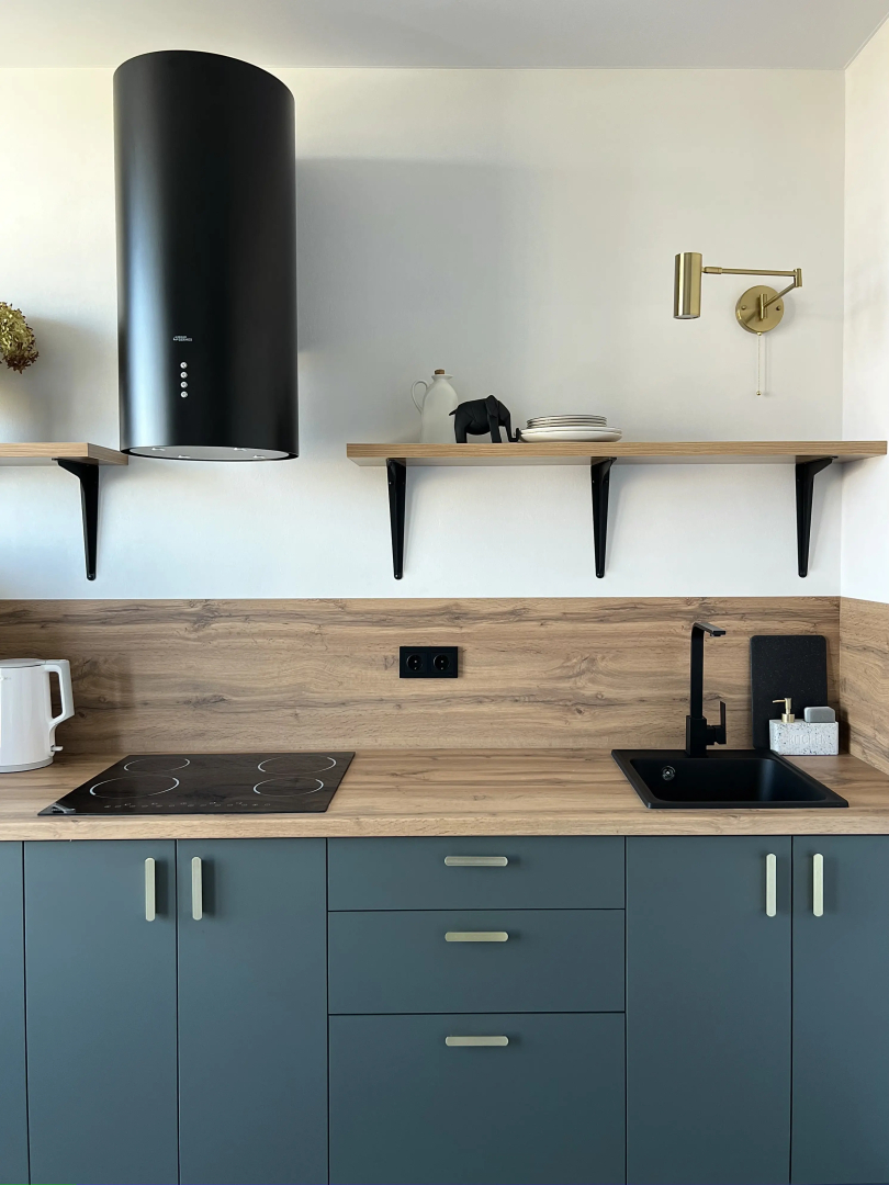 Апартаменты Fox Homes Светлая 1к квартира с видом на город