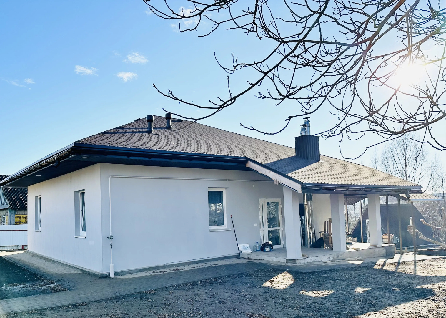 Частный дом Коттедж под Минском у реки Гайна