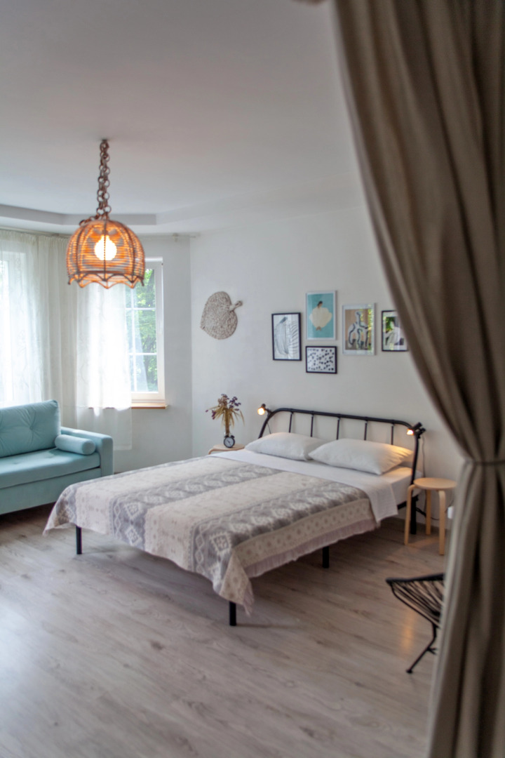 Апартаменты с камином в Амалиенау