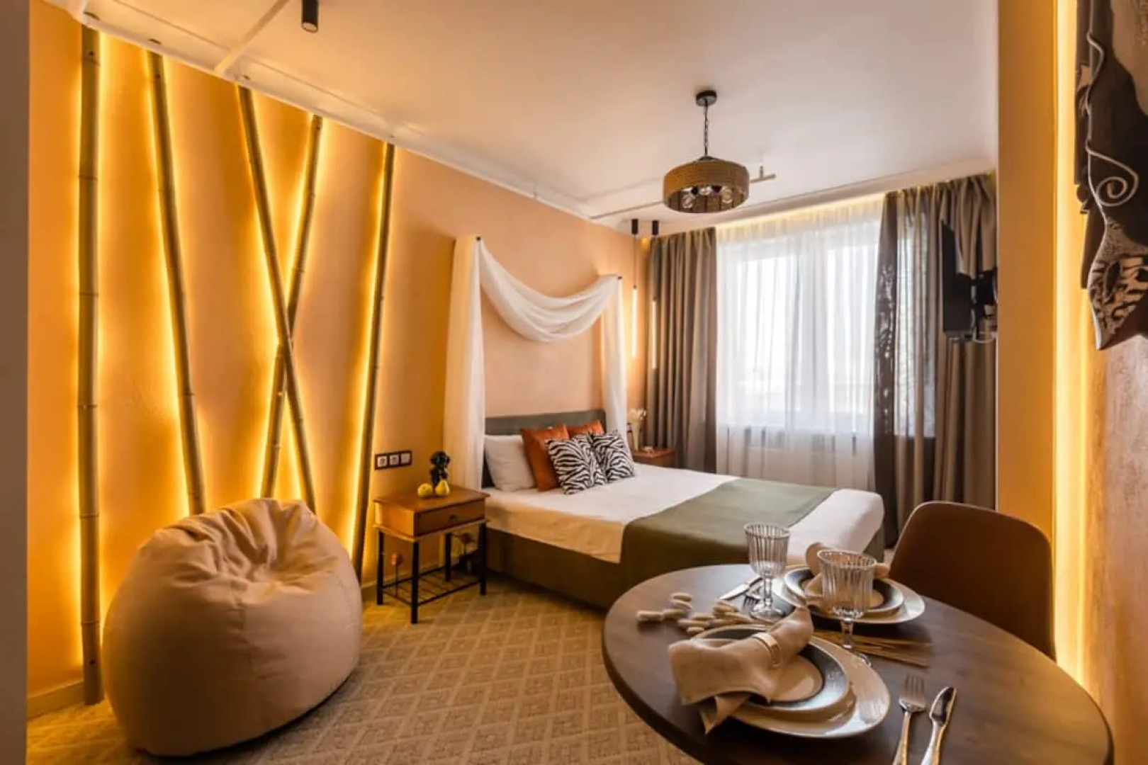 Апартаменты с Сауной и Джакузи Сафари