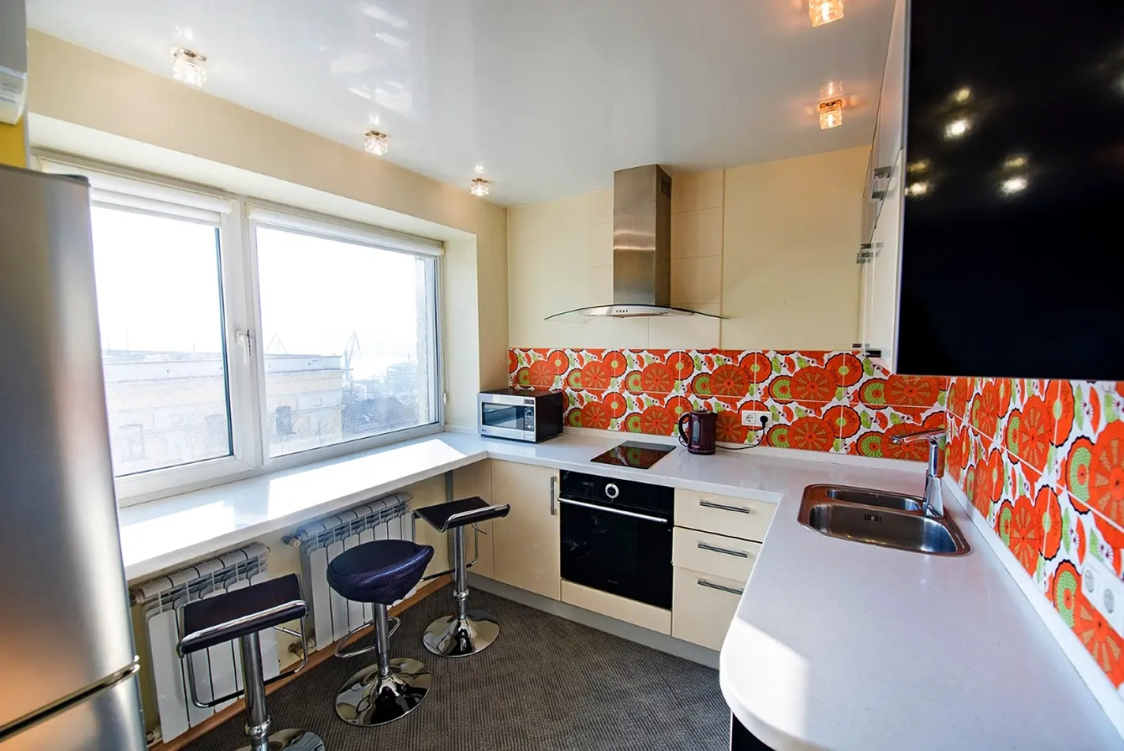 Апартаменты в центре на 1я Морская 6/25 с видом на море