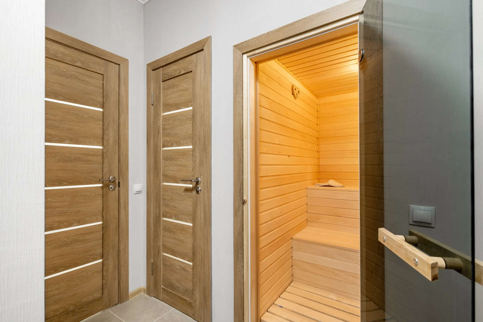 Апартаменты GLOBALSTAY. Новая 3-хкомн квартира с Сауной в доме Бизнес Класса ЖК Терра