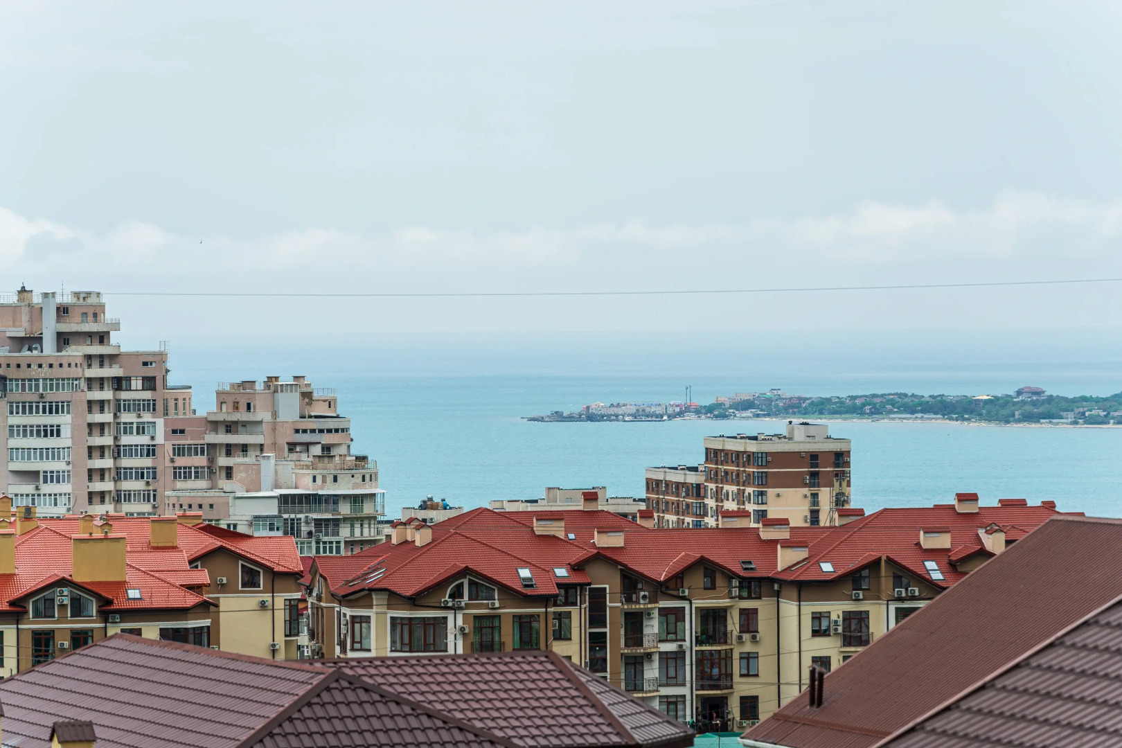 Апартаменты с потрясающими видами и большой ванной в Геленджике от LetoApart