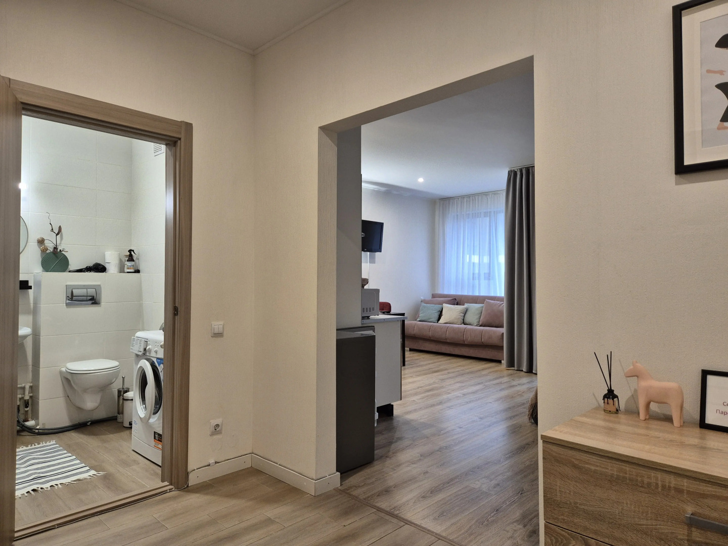 Квартира Студия с Теплой Лоджией у ТЦ Веер-Молл