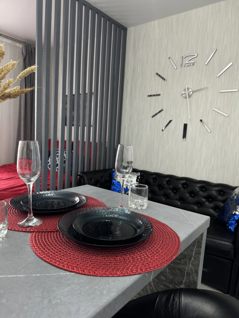 Квартира Студия с камином у парка