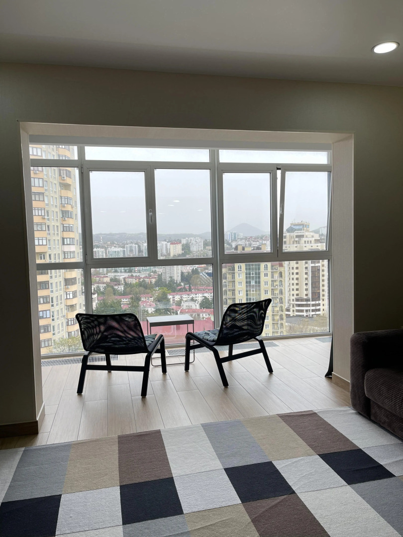 Апартаменты Двухкомнатные в Центре с Панорамным Видом 6 Этаж