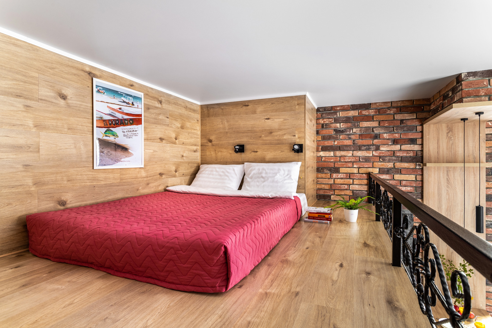 Апартаменты Двухэтажные в Стиле Гранж от Home Group apartments