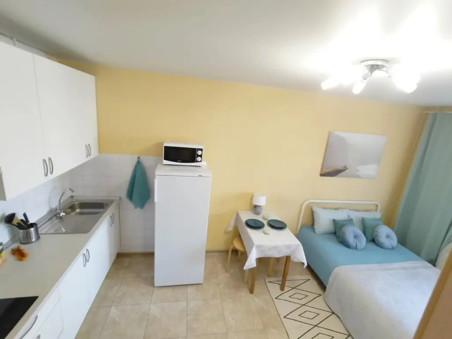 Апартаменты Студия Комфорт с Балконом Lesnaya