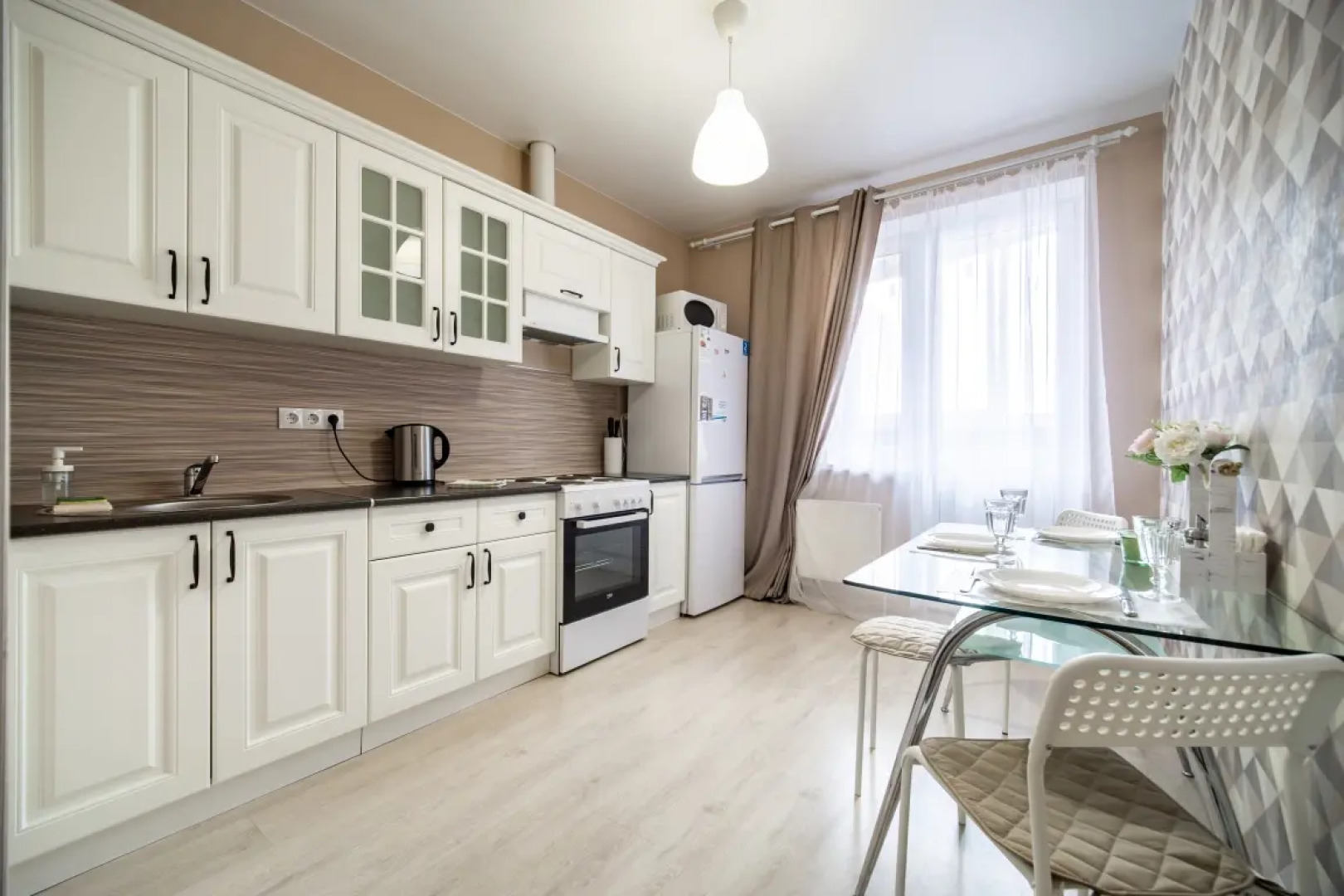 Квартира Comfort с Балконом 17 этаж в ЖК Москва