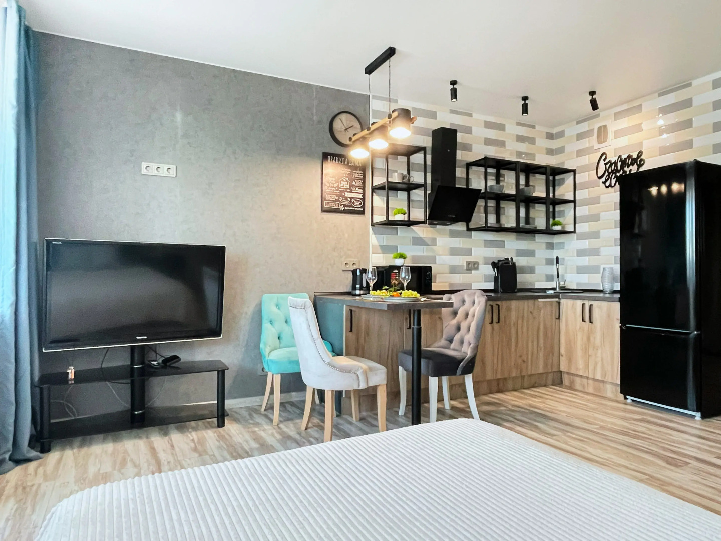 Квартира в стиле лофт