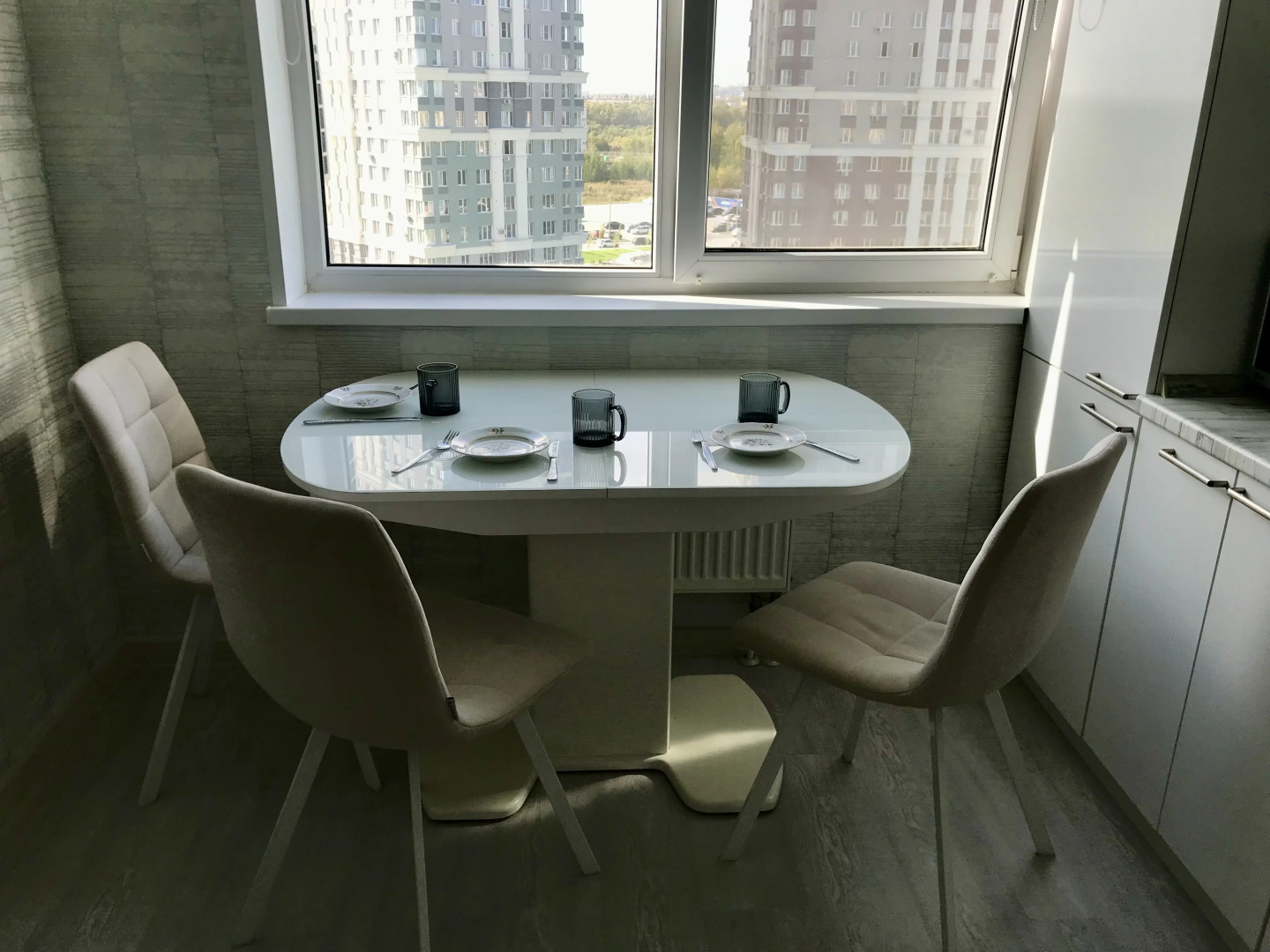 Квартира Уютная светлая с панорамным видом рядом с Академией тениса