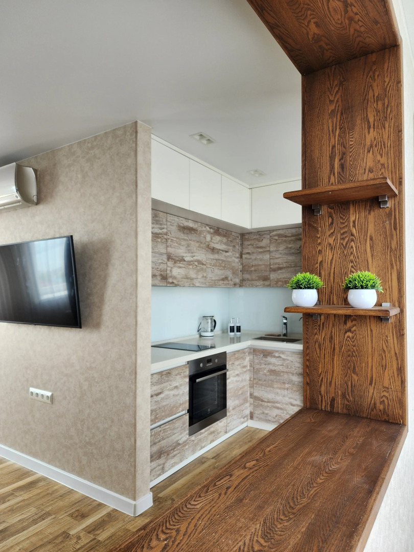 Апартаменты в ЖК Театральный с обзорным видом на город мосты заливы Владивостока