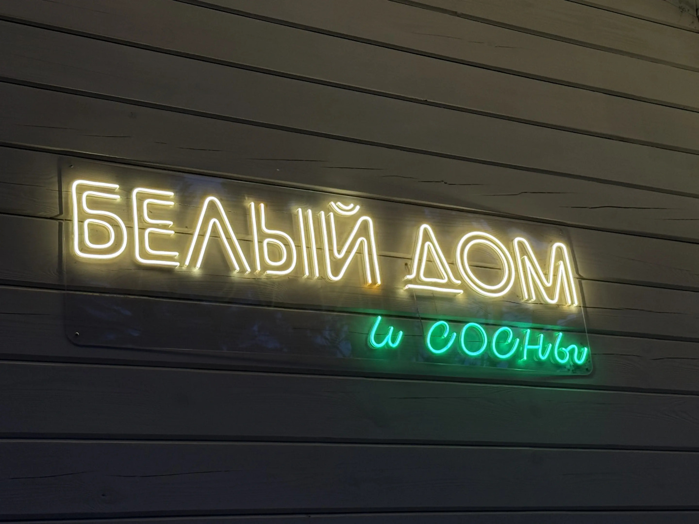 Частный дом Белый и сосны