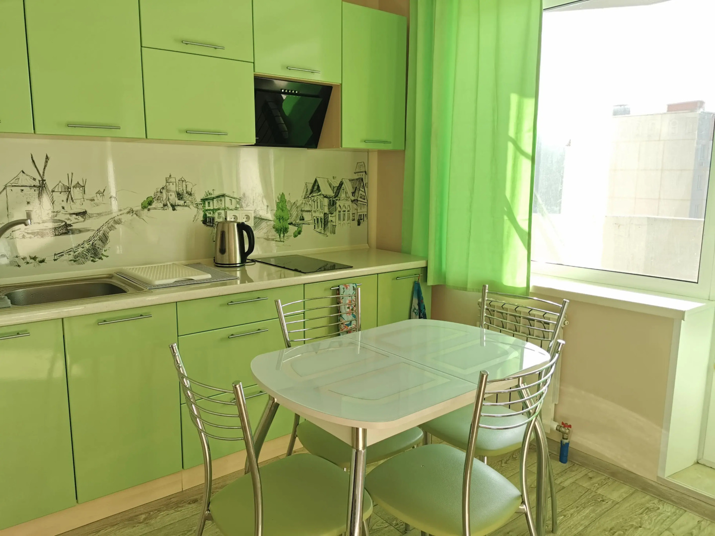 Апартаменты Снеговая Падь с 2 балконами