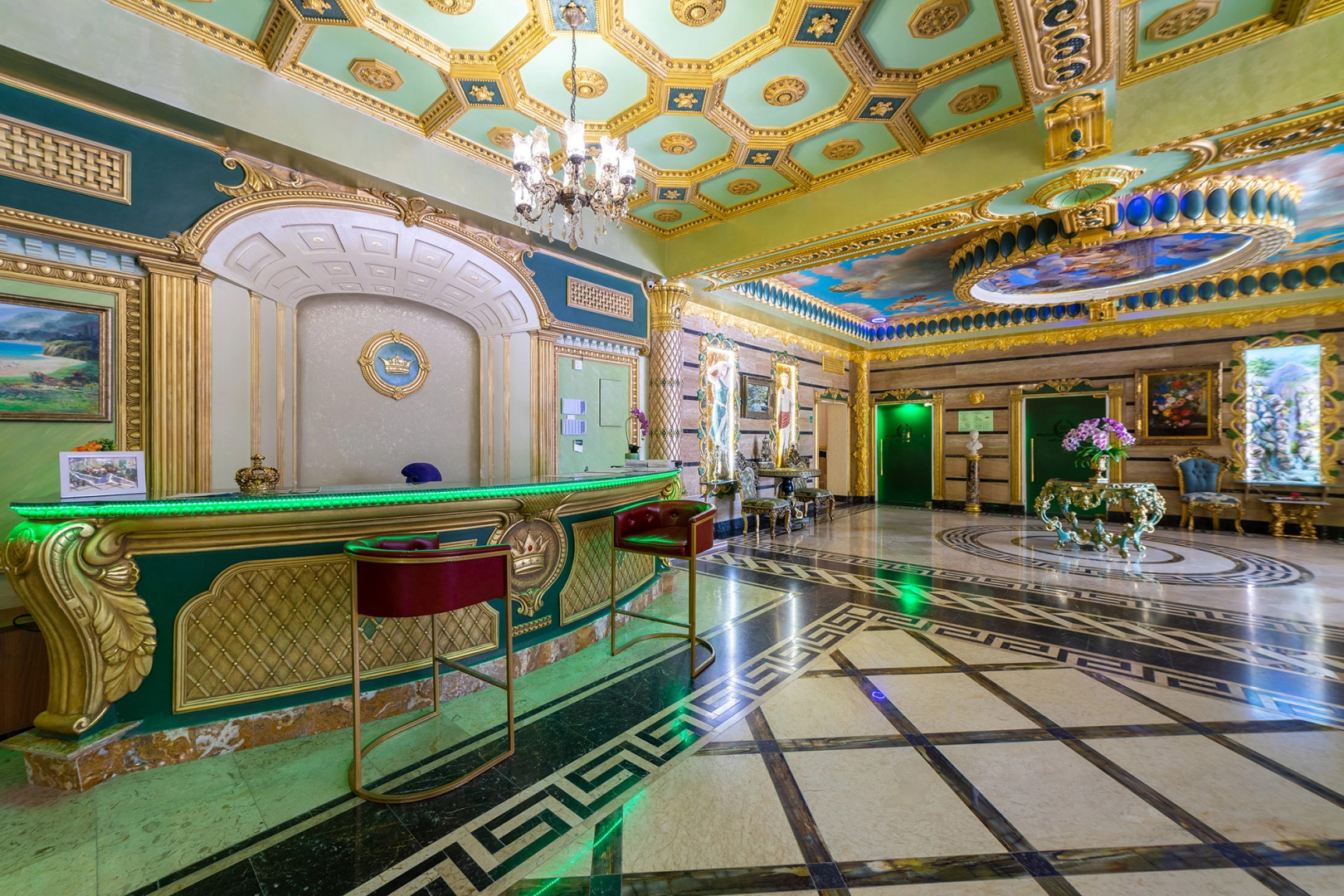 Квартира Студия на 12м этаже с потрясающим видом на море и город