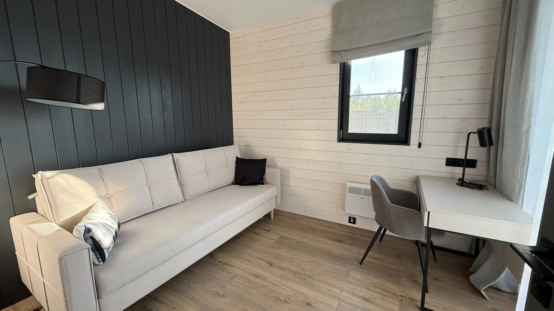 Частный дом Большой Панорамный у реки с сауной и камином