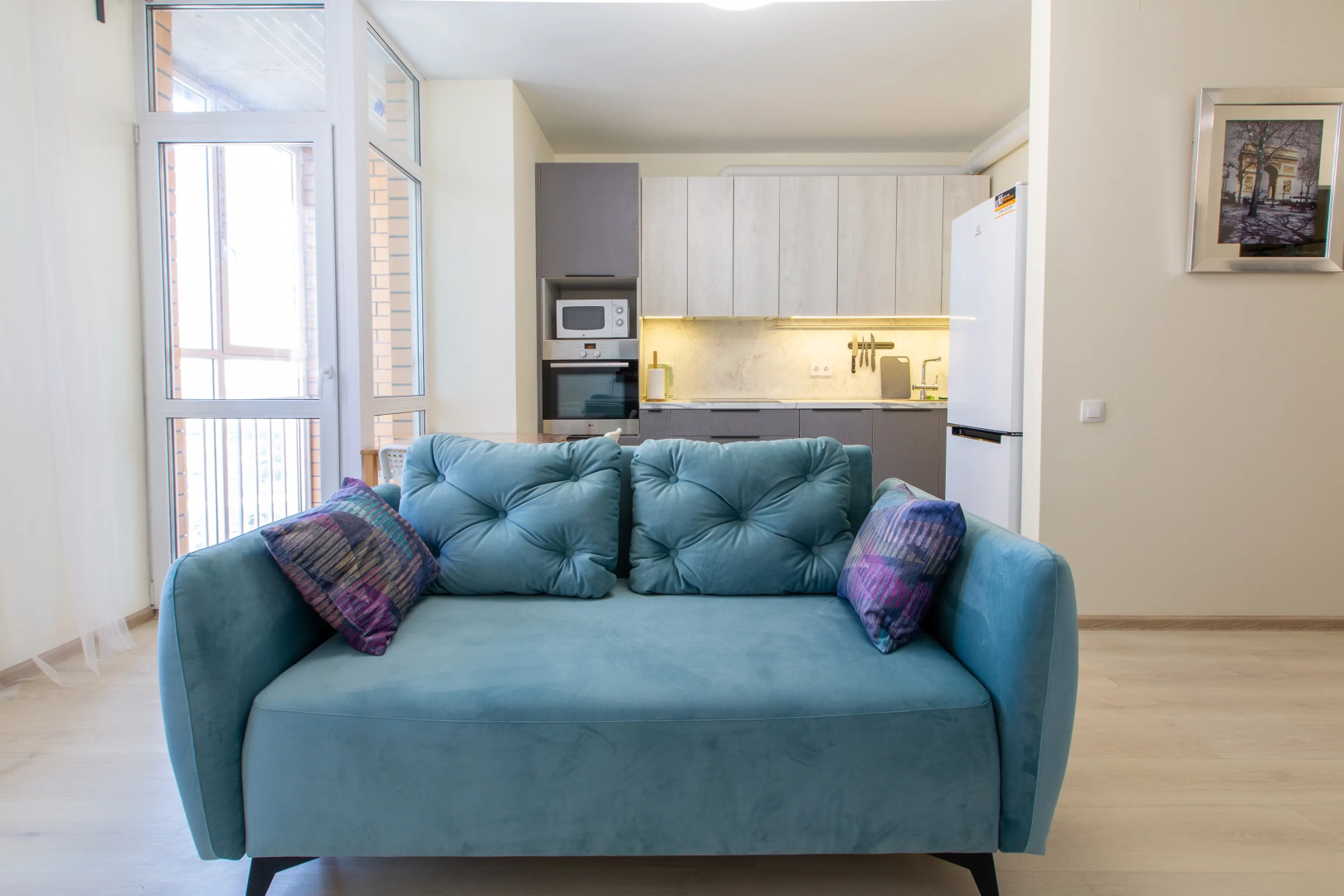 Квартира Евродвушка в Новом Современном ЖК Фрегат-2