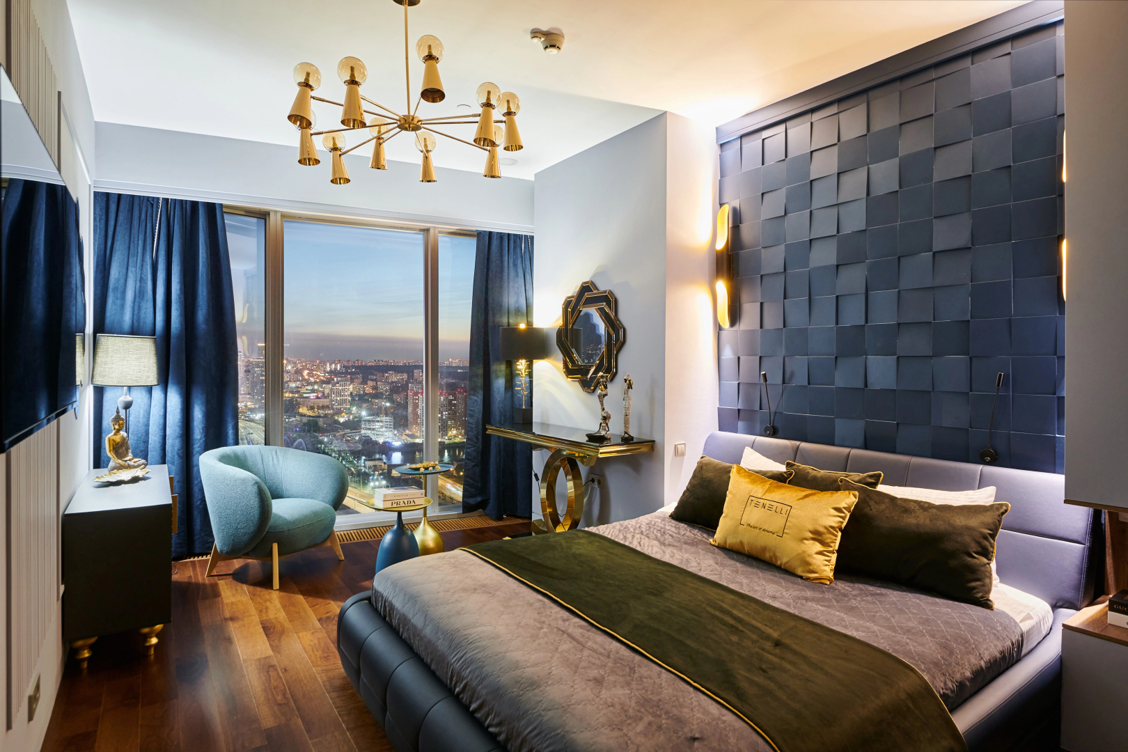 Квартира GM Apartments Шикарная Двушка в Москва Сити в Башне Око