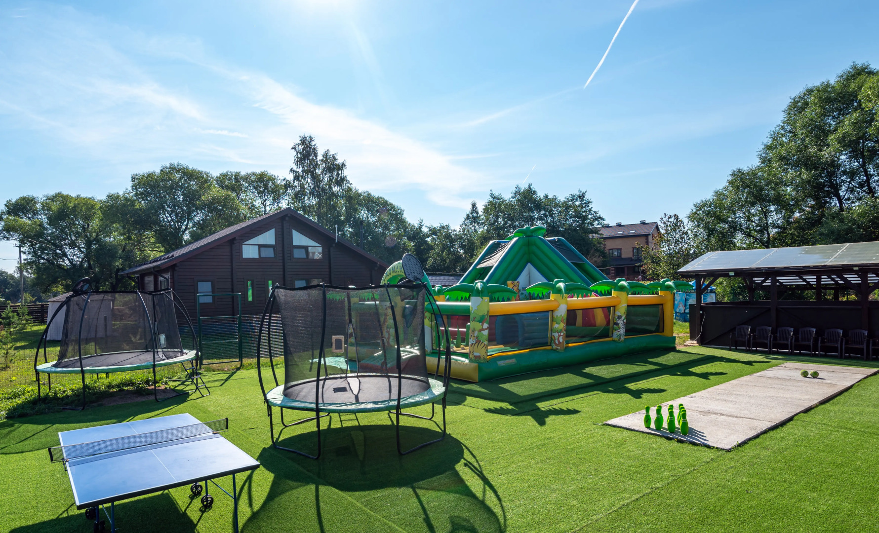 Гостевой дом Загородный дом с русской баней