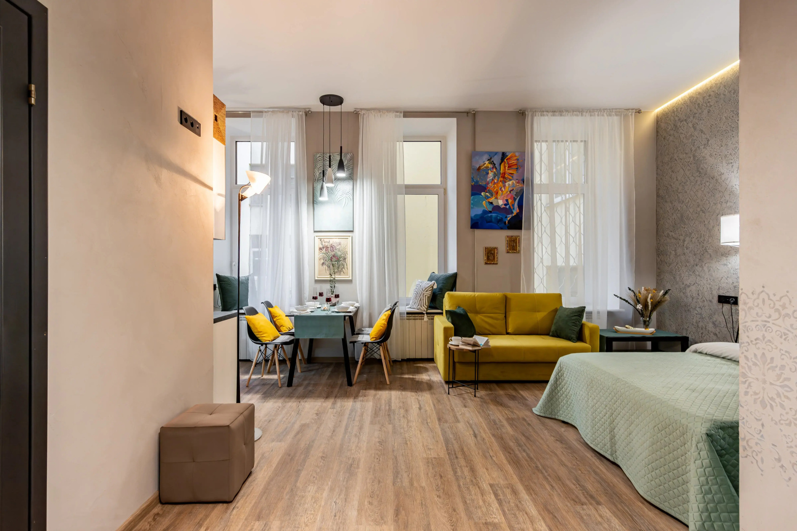 Апартаменты Sergeew Apartments студия на набережной Фонтанки