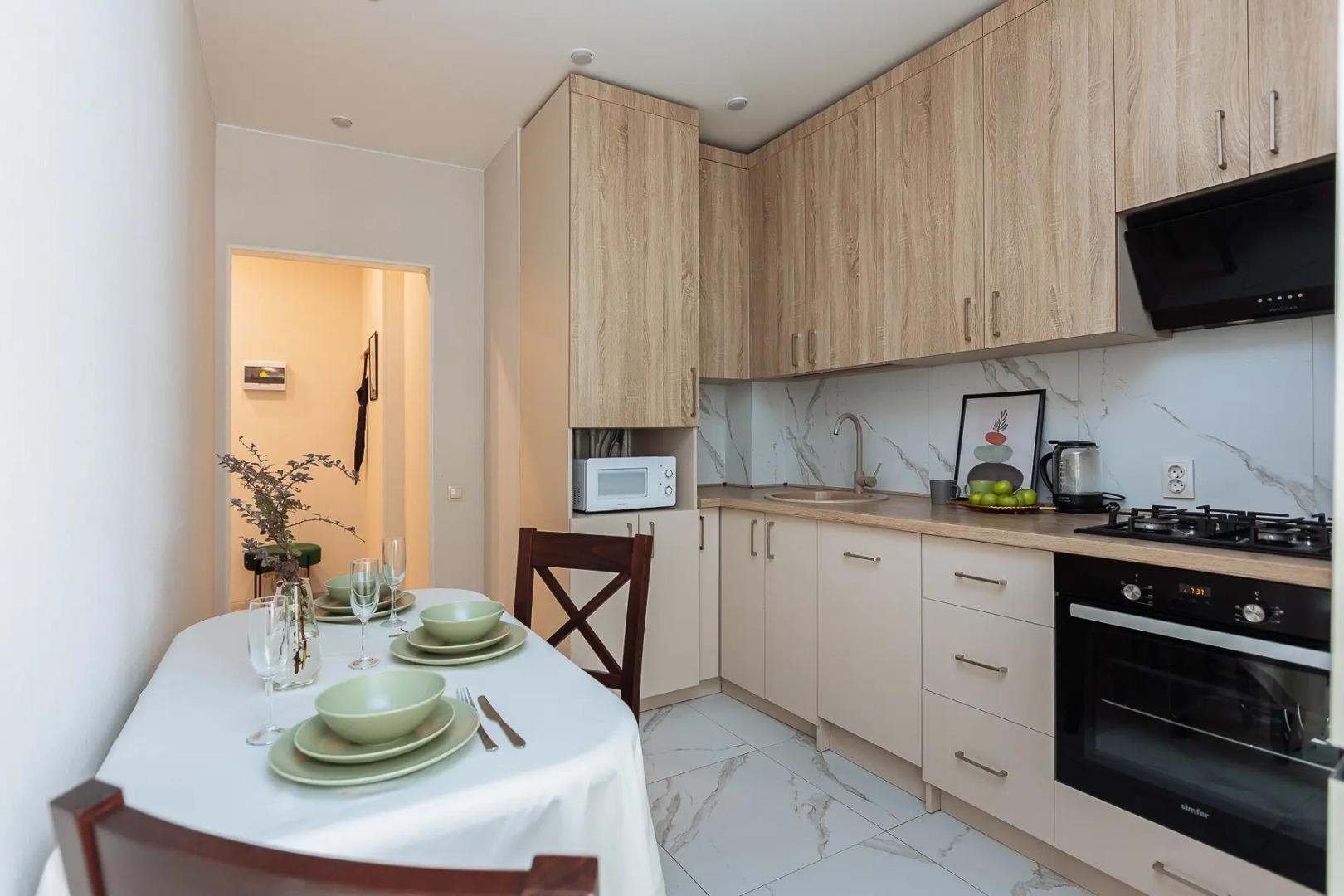 Апартаменты улучшенные в новом доме