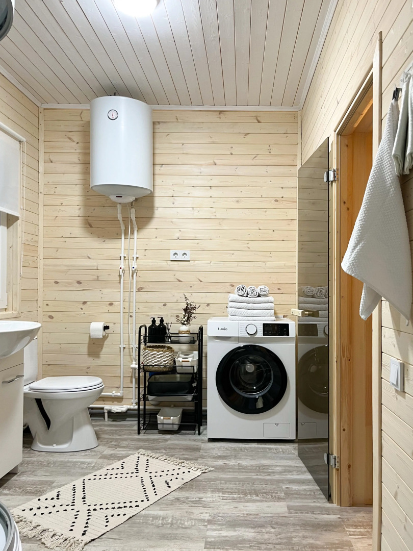 Частный дом DreamStaySPB Сканди дом с фотозонами и сауной у Залива