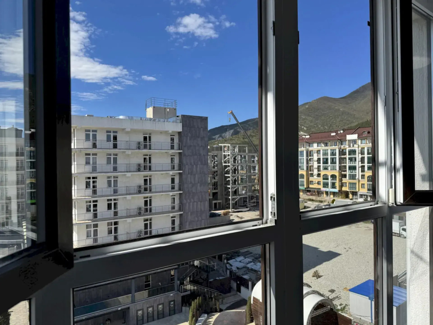 Квартира 488 1-к с видом на море и горы с балконом