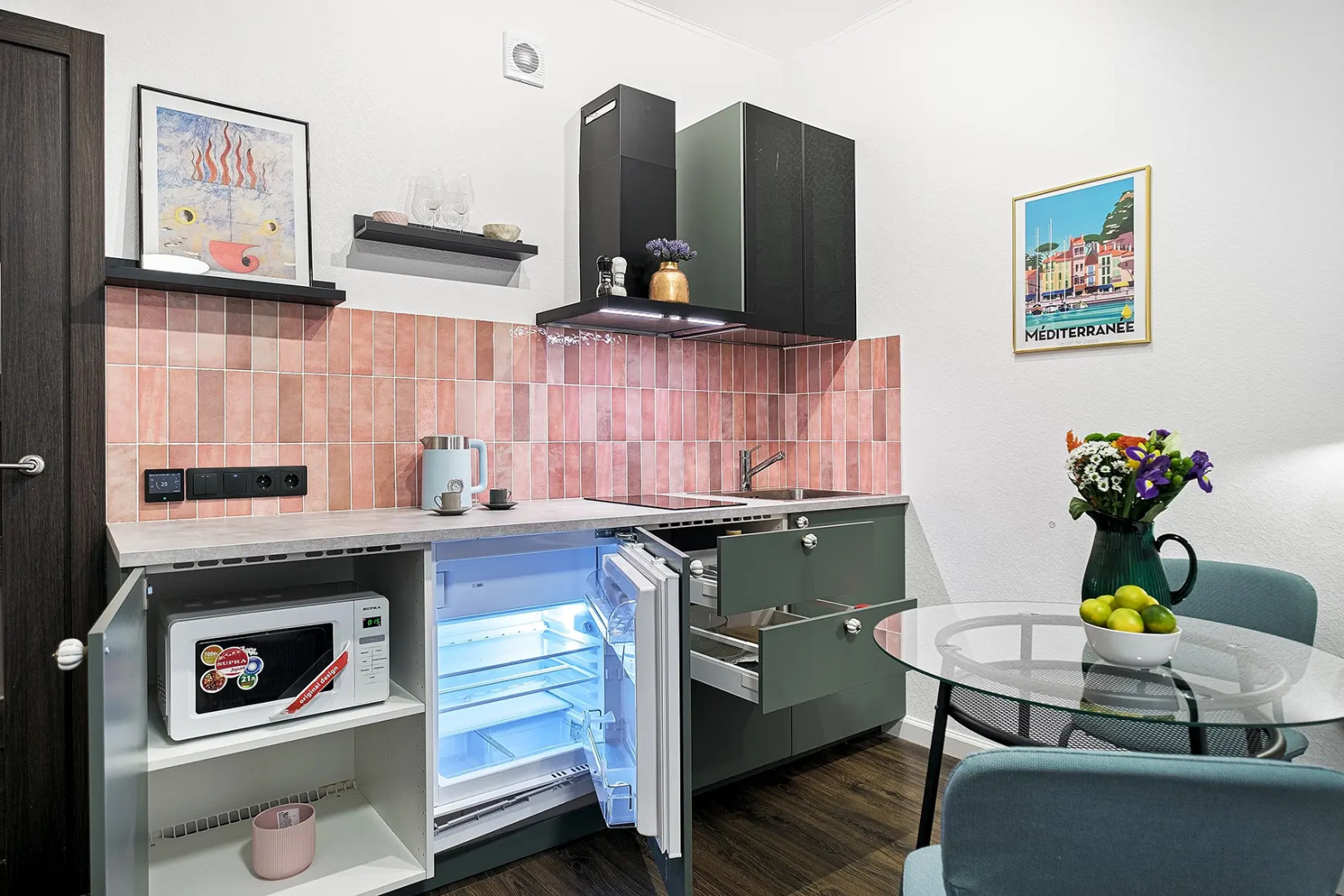 Апартаменты F-Apart светлые стильные и комфортные