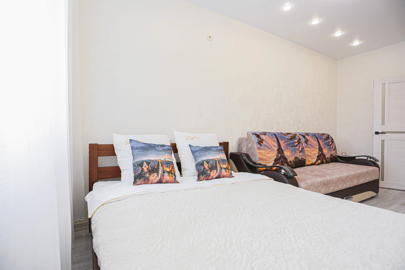 Апартаменты У нaс лучше, чeм дoма Sanset 2-Оранжерейная 2к1 кв 228