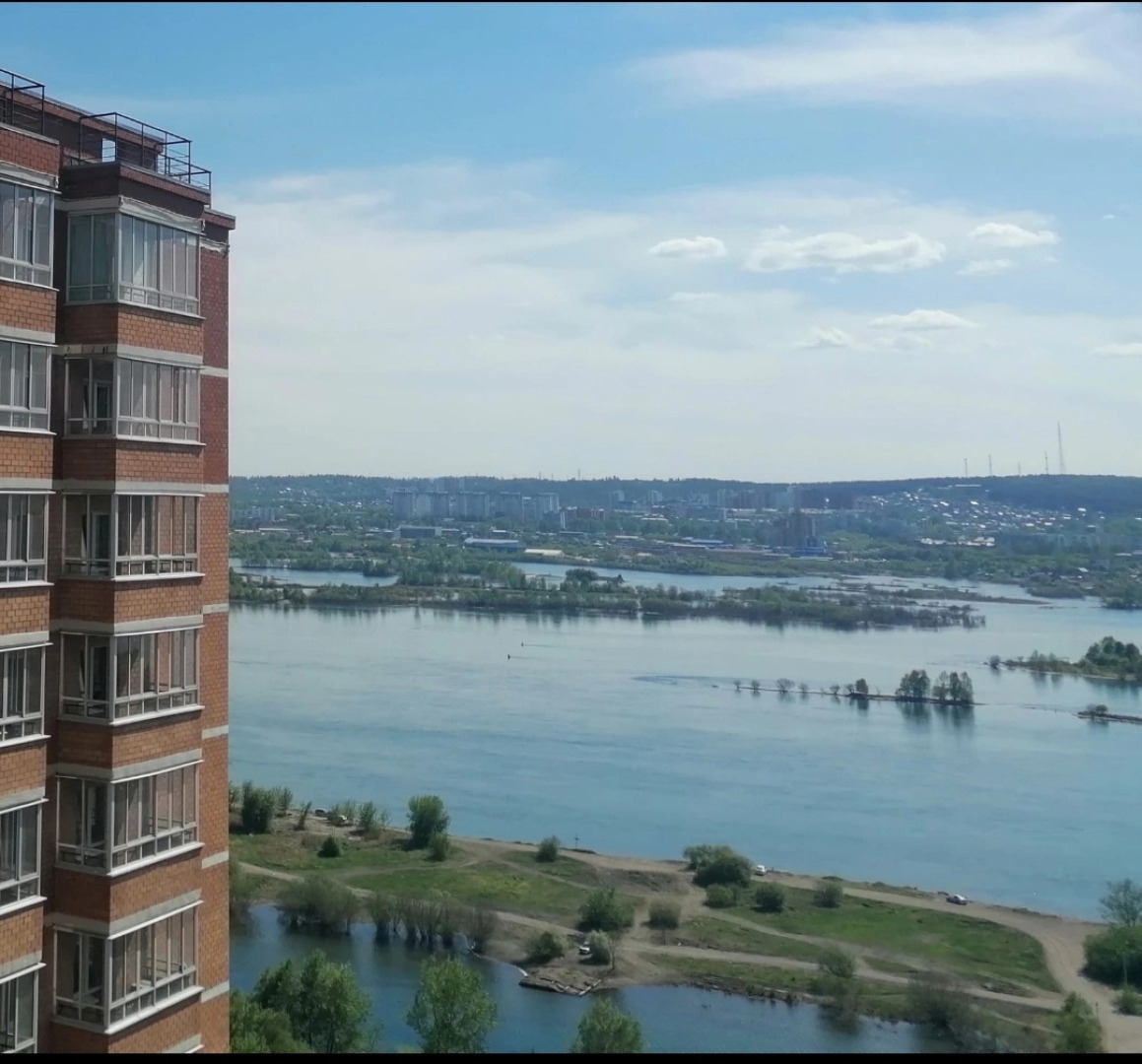 Квартира Студия с видом на Ангару