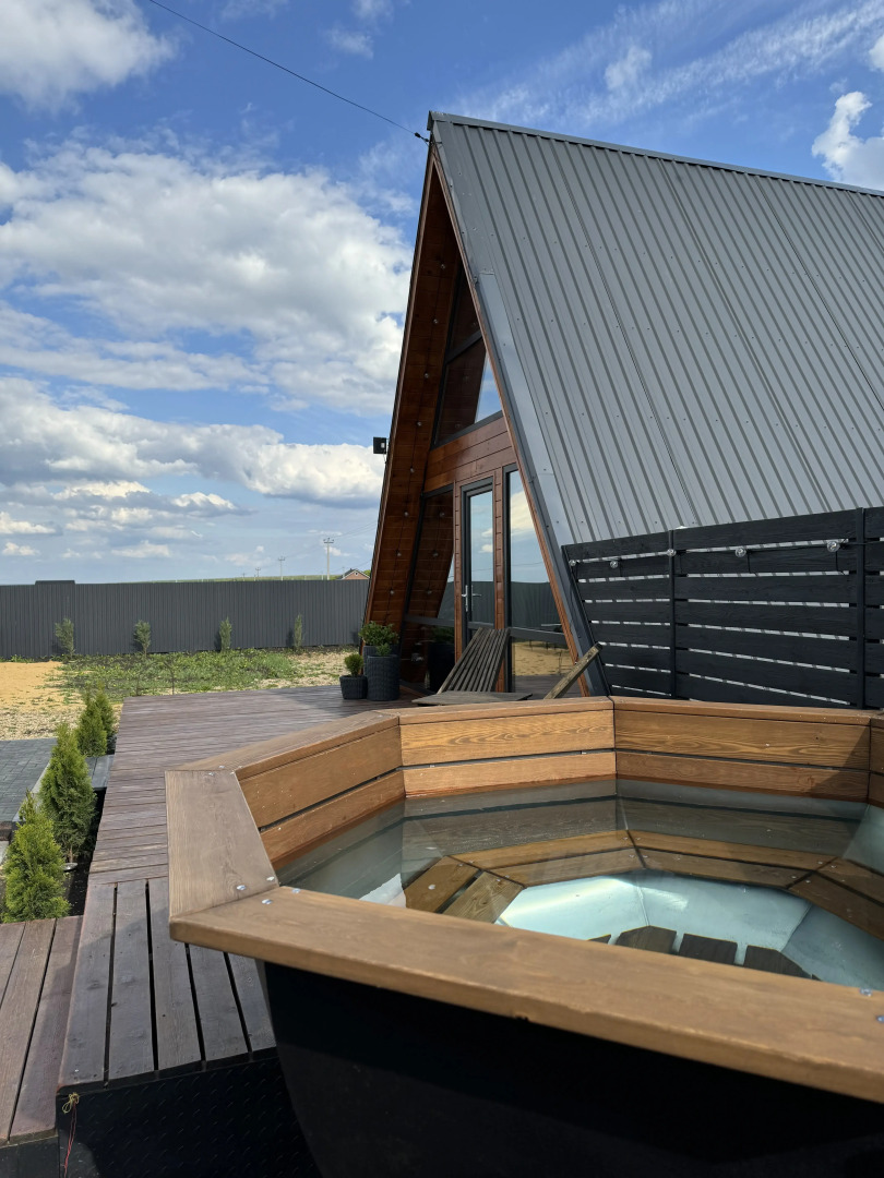 Частный дом в стиле A-frame