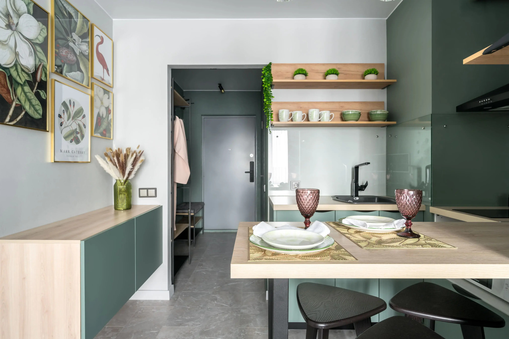 Апартаменты в Лыжном переулке рядом с Васильевским островом