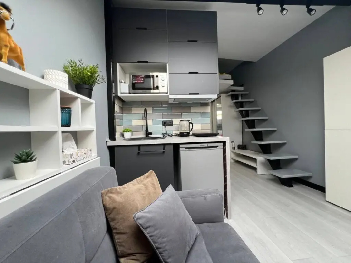 Двухуровневые Апартаменты Cloud Attic на Электрозаводской