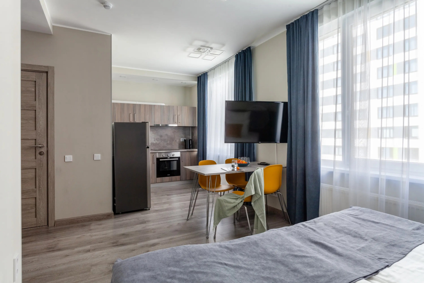 Квартира V Apartments в скандинавском стиле в 15 минутах от Пулково