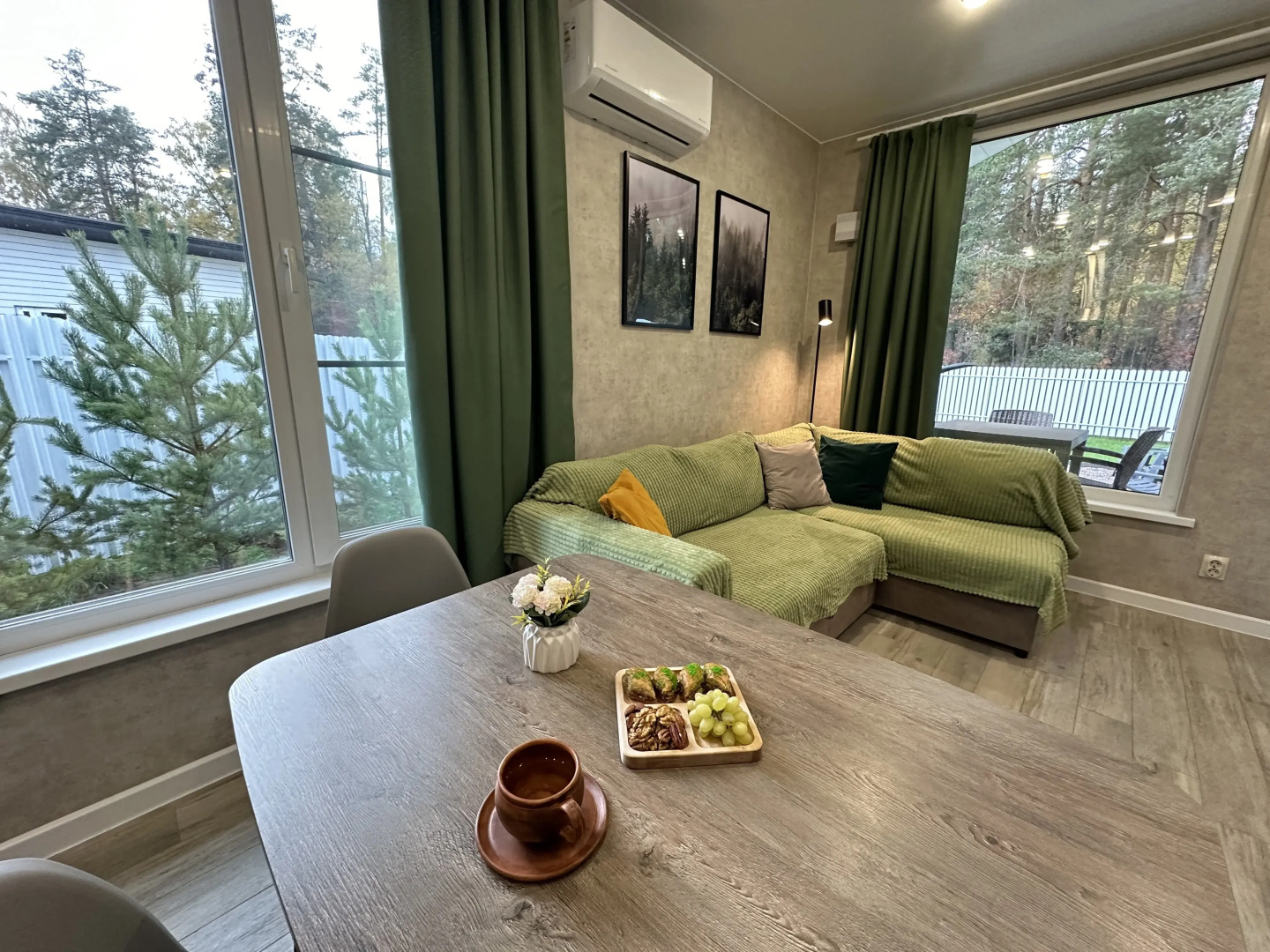 Частный дом у озера и леса 2 спальни