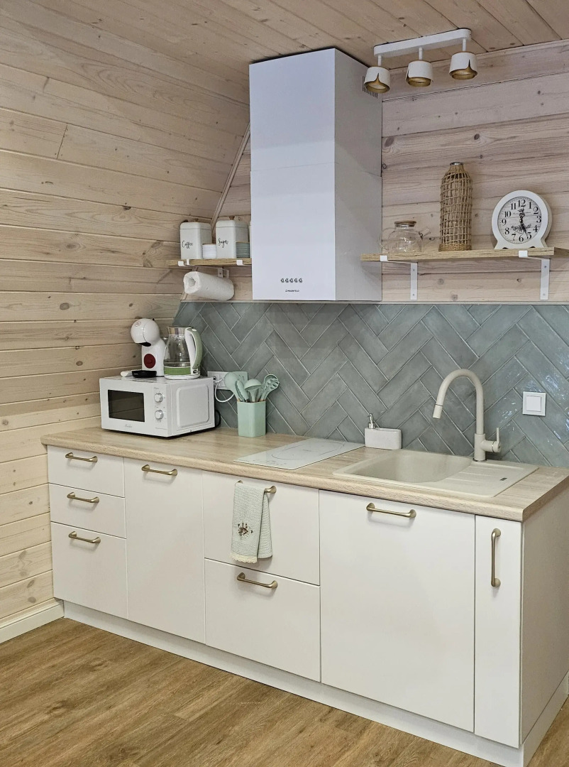 Частный дом светлый А-фрейм