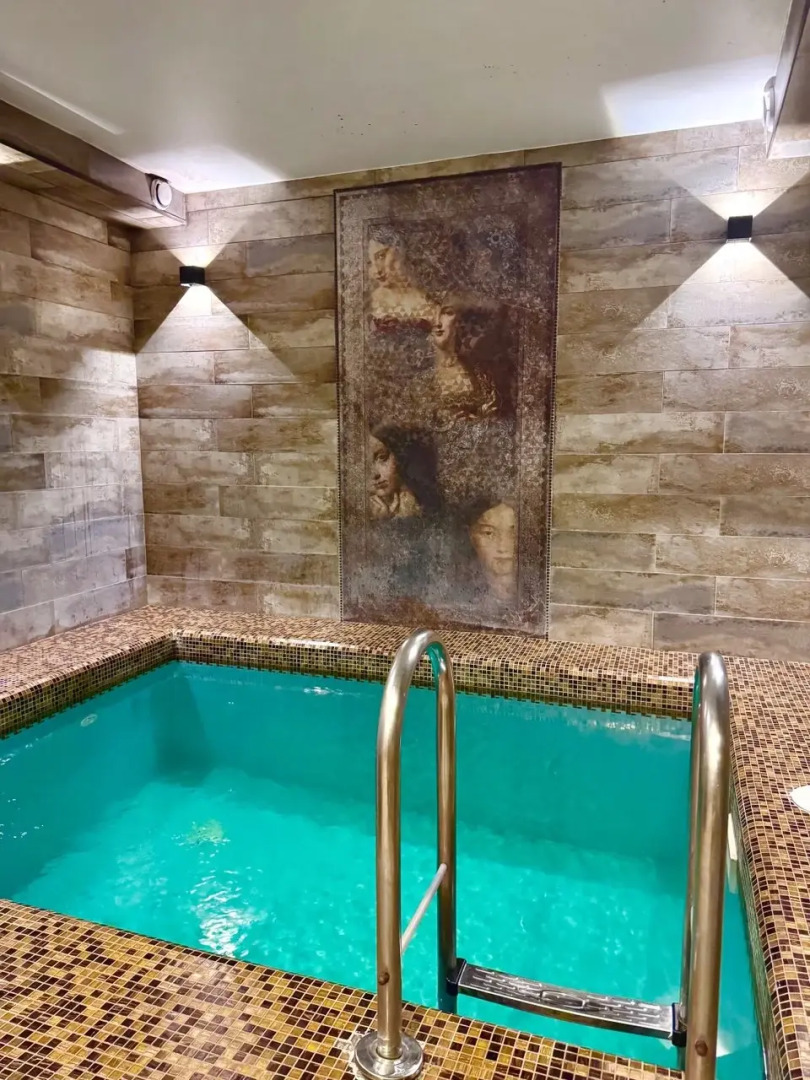 Частный дом БОГЕМА. Дом с сауной, хаммам и бассейном