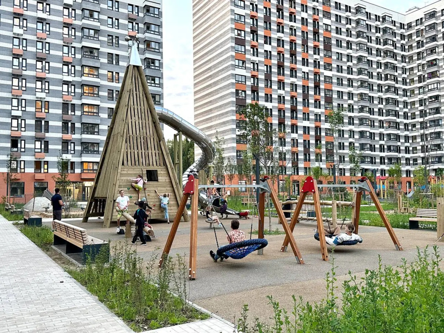 Квартира Студия в Современном ЖК При Въезде в Город