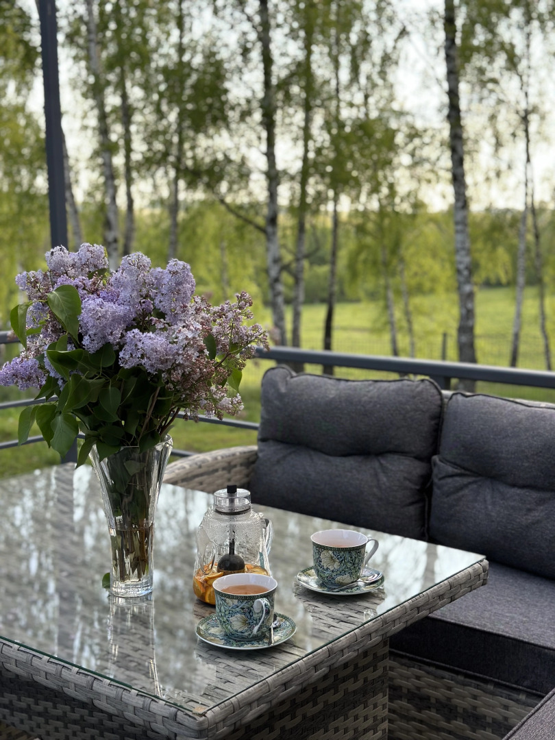 Частный дом Большой афрейм на Березовой