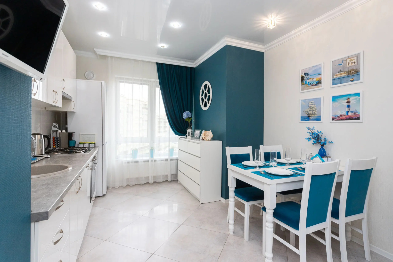 Квартира двухкомнатная класса комфорт плюс в Рыбной деревне, остров Канта