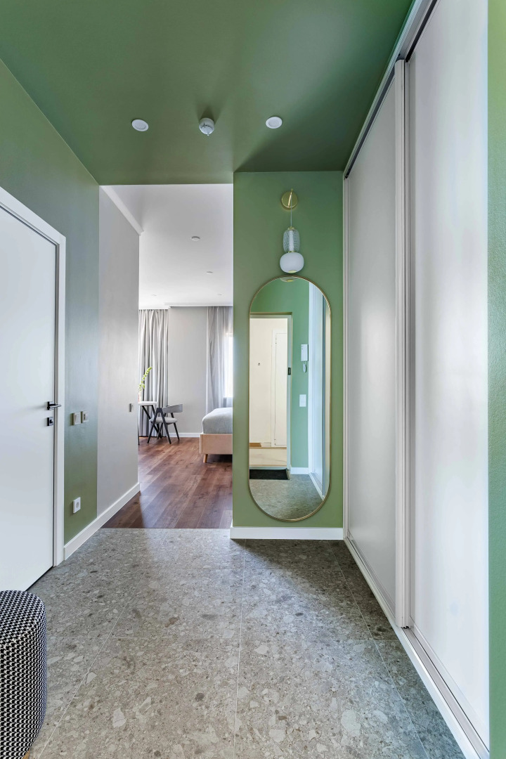 Апартаменты Оливковая студия с видом на море