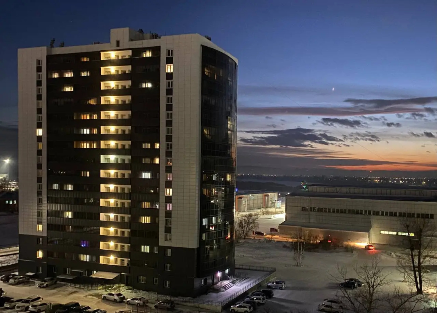 Студия в центре города