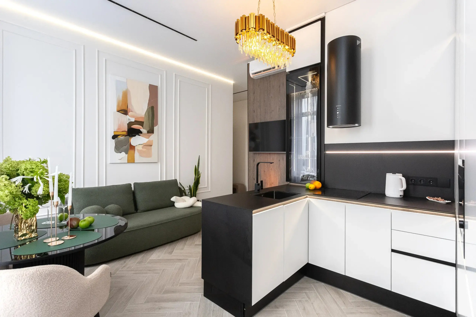 Квартира в Европейском с высоким потолком