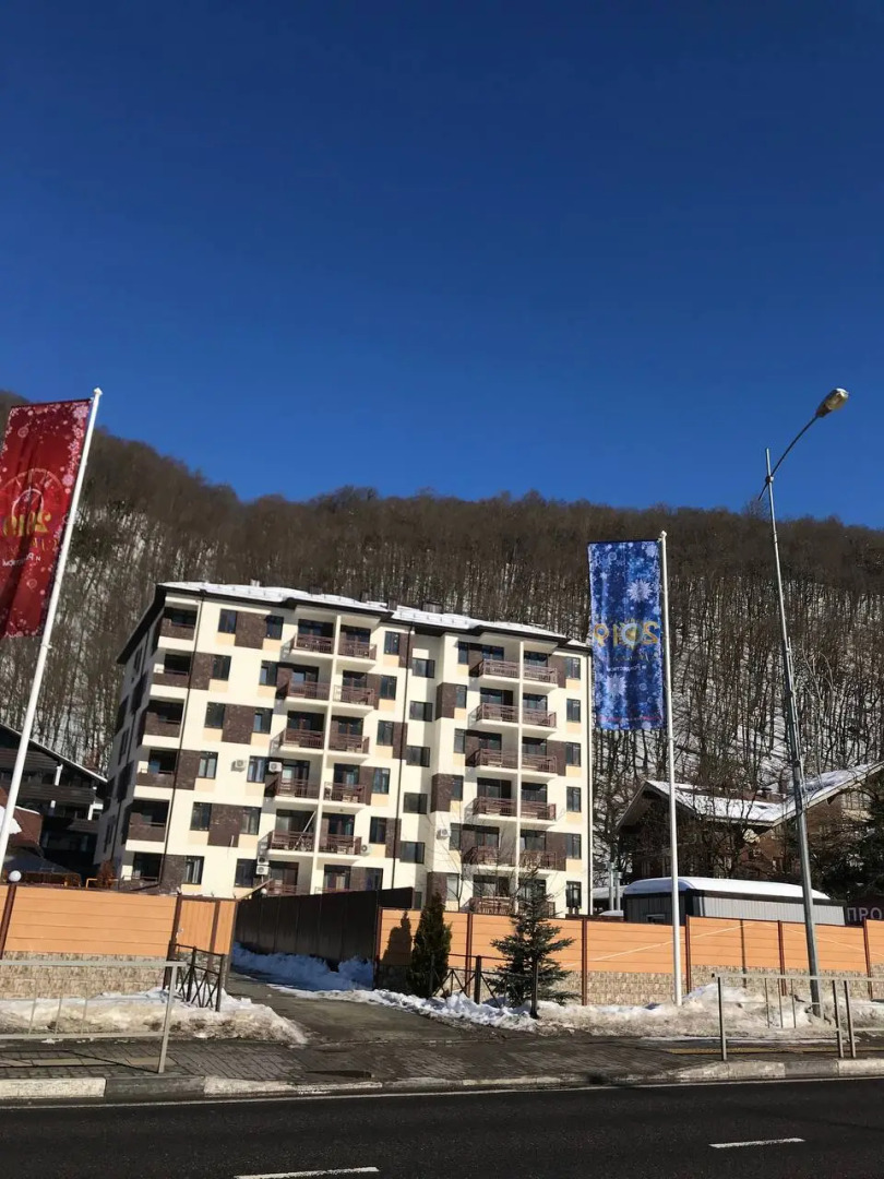 Апартаменты ЭКО Куршевель с Видом Горы и Балконом