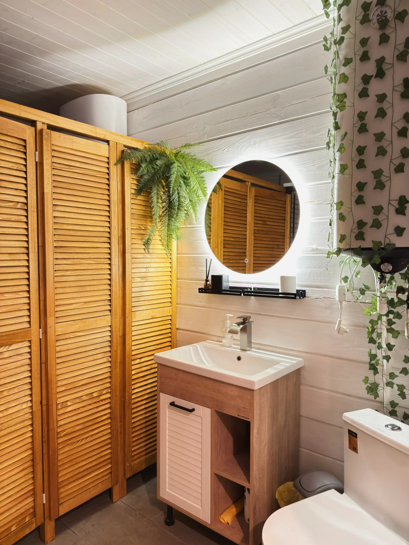 Частный дом Белый и сосны