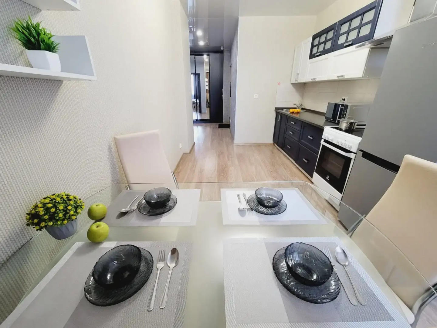 Апартаменты в центре с видом на город 61