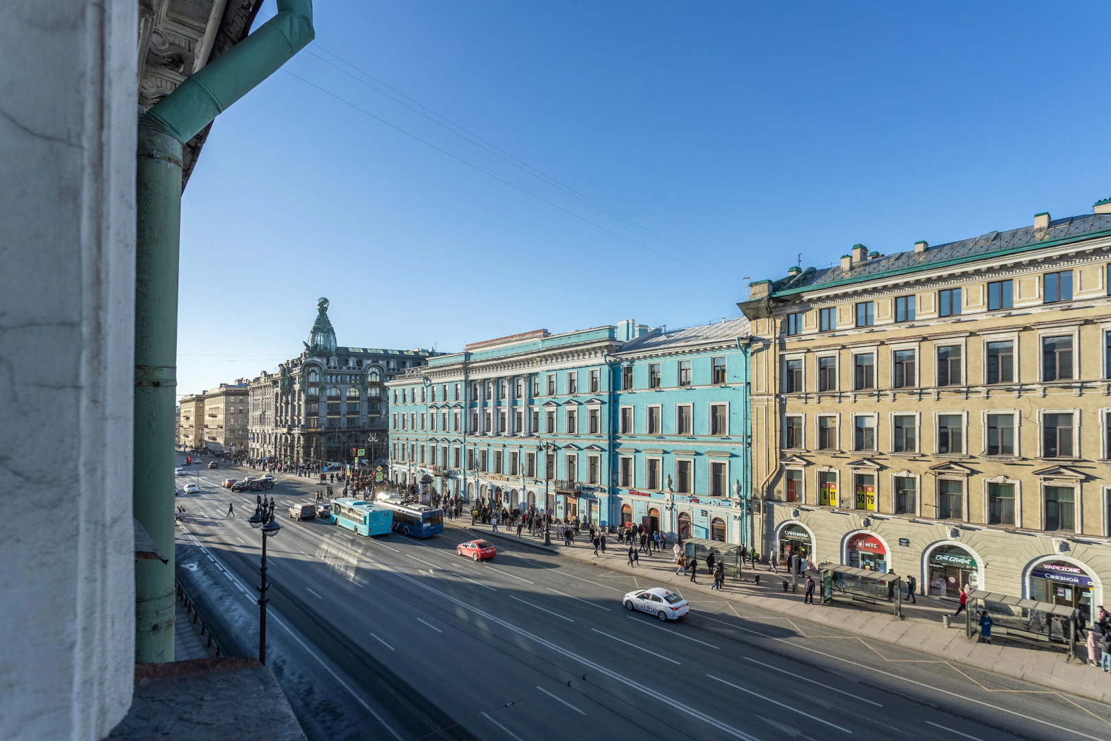 Квартира видовая в Золотом треугольнике Петербурга