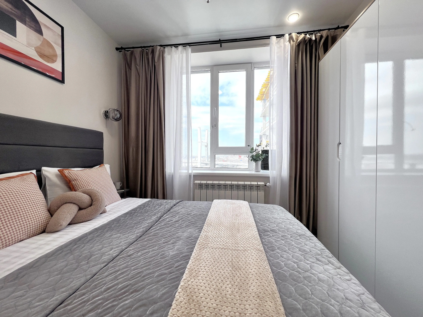 Апартаменты Студия с видом на Центральный мост