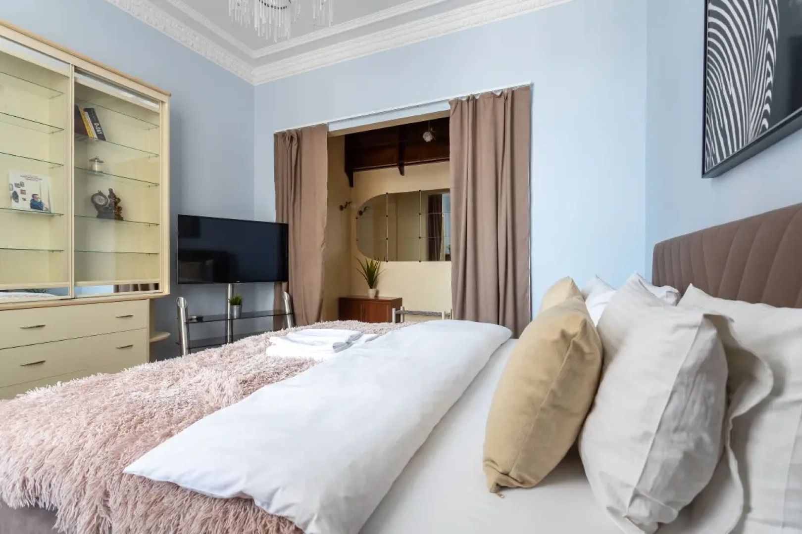 Апартаменты Улучшенные с Видом на Москва-Сити