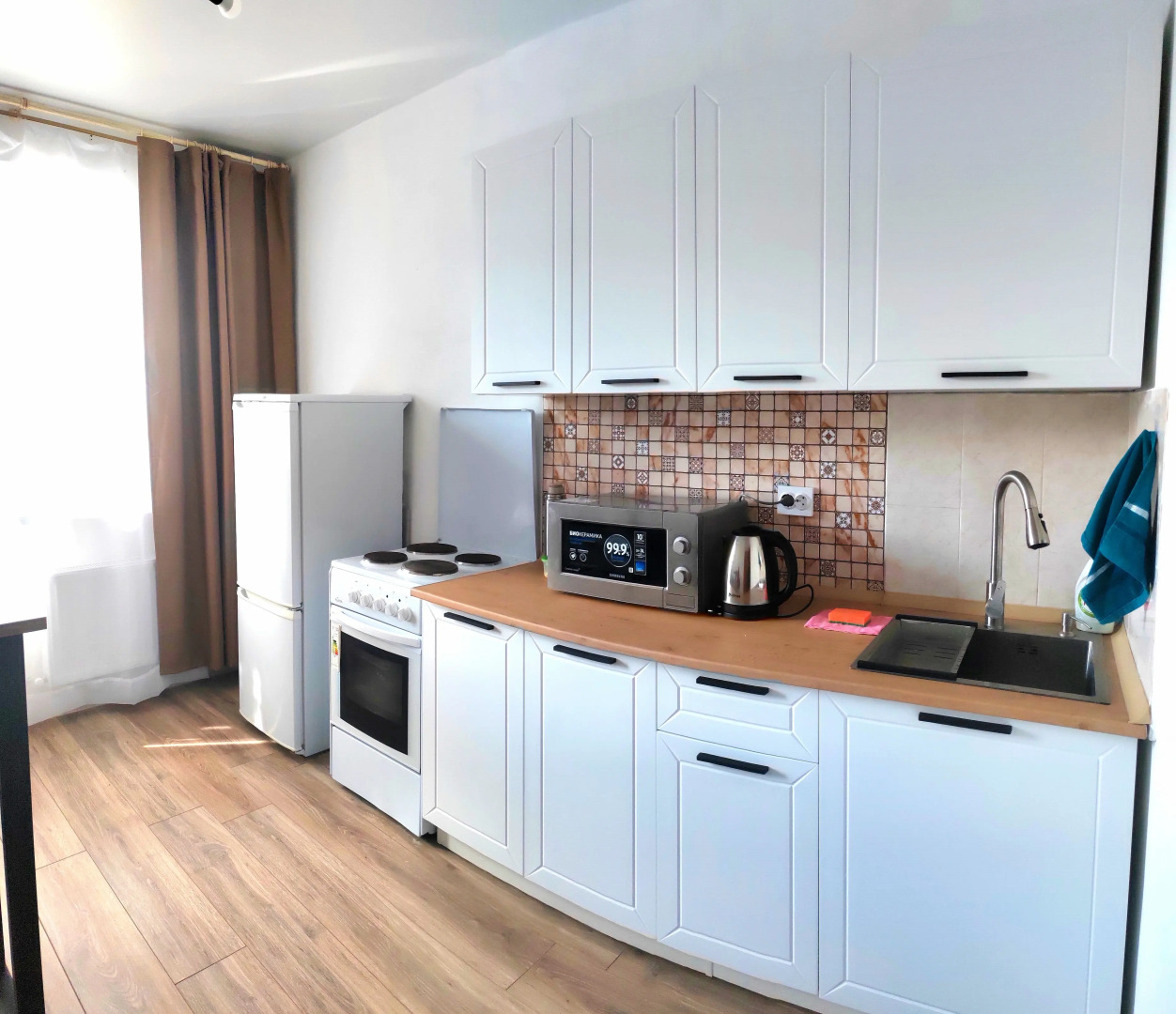 Квартира Уютная однокомнатная квартира в Афипском